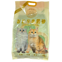 BBF PET LIFE - 100%天然極低粉3.00M 綠茶味豆腐貓砂 [行貨][日本生產] - 20L/包