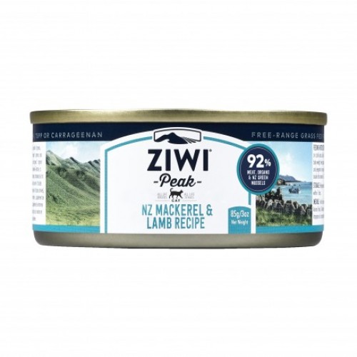 ZiwiPeak 巔峰 鯖魚配羊肉配方貓罐頭 - 85 克